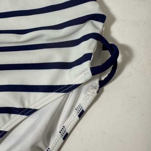 Lands’End Striped One Piece Swimsuit - Picture 6 of 6